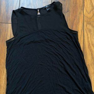 CUTEE H&M Black Sleeveless blouse!!